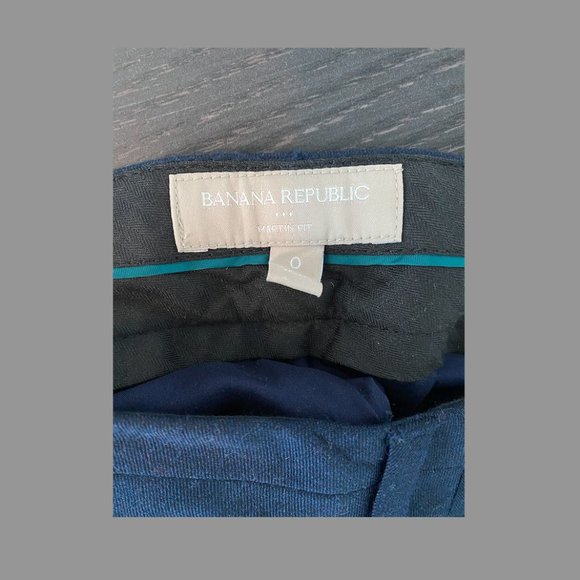Banana Republic, Dress Pants, Dark Blue - Picture 4 of 5